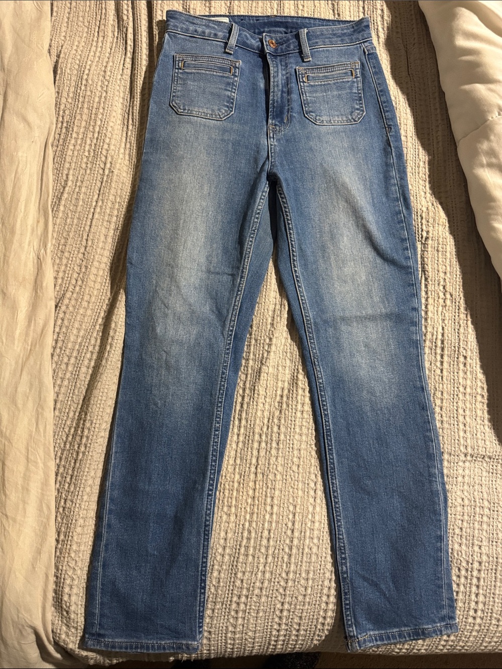 GAP Light Blue Vintage Slim Sky High-Rise Jeans